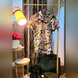 Mens stylist and fun button shirt